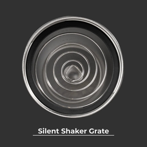 Insulated Shaker 24oz | Stainless Steel Protein Shaker, Silent Grate – Black Leopard